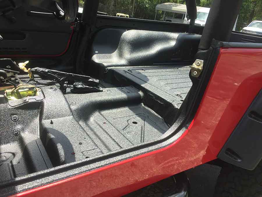 Guardian™ Bed Liner - Rugged Golf Cart - Phoenix Protective Coatings