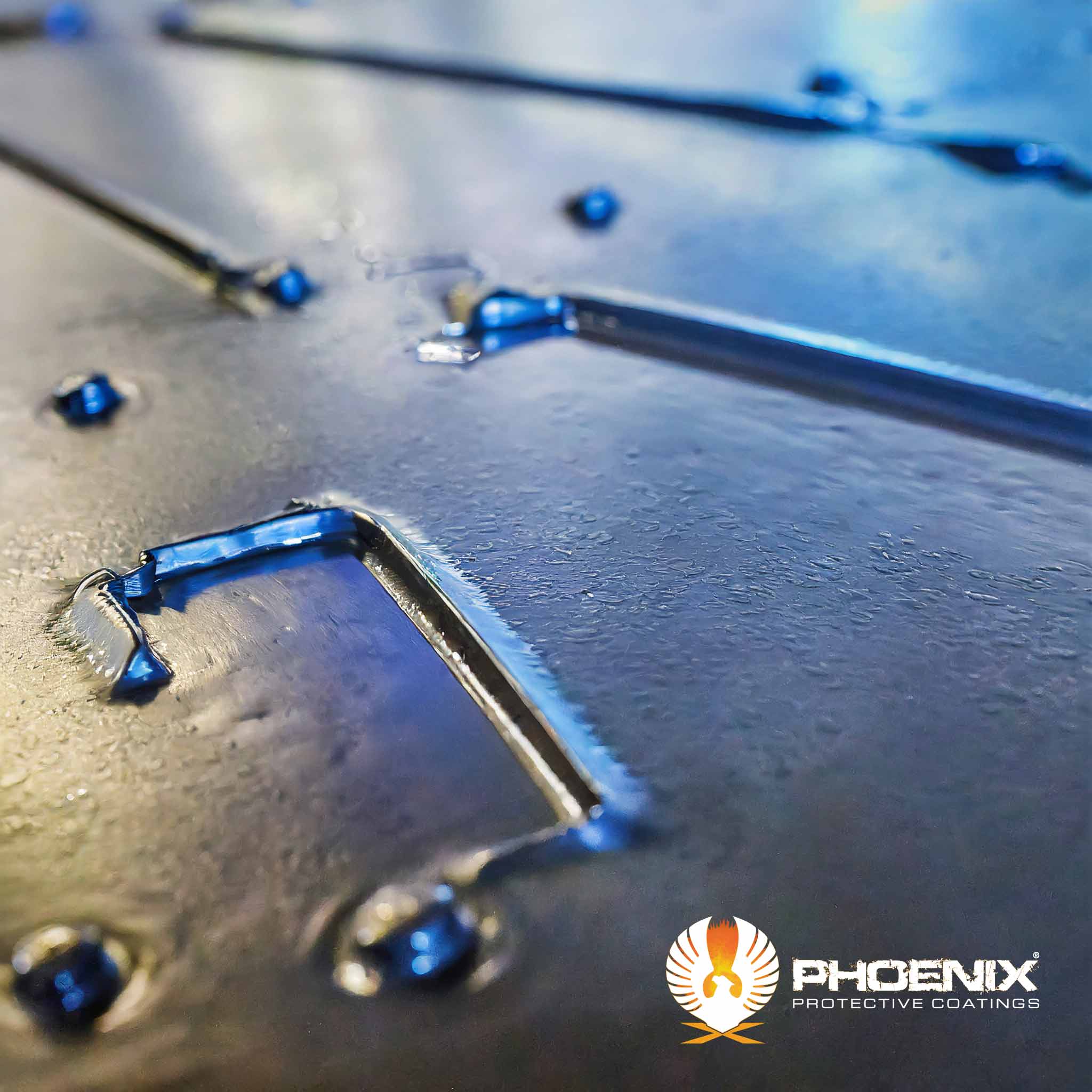 Spray applied monolithic coating