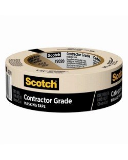1 1/2" Masking Tape (16 rolls) 3M #2020