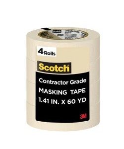 1" Masking Tape (36 rolls) 3M #2020