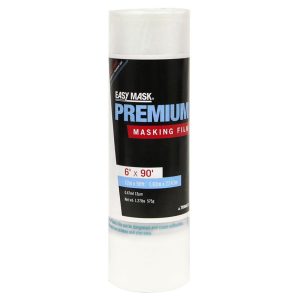 Pre-folded Plastic Sheeting rolls (12 rolls/case) (72' x 90')