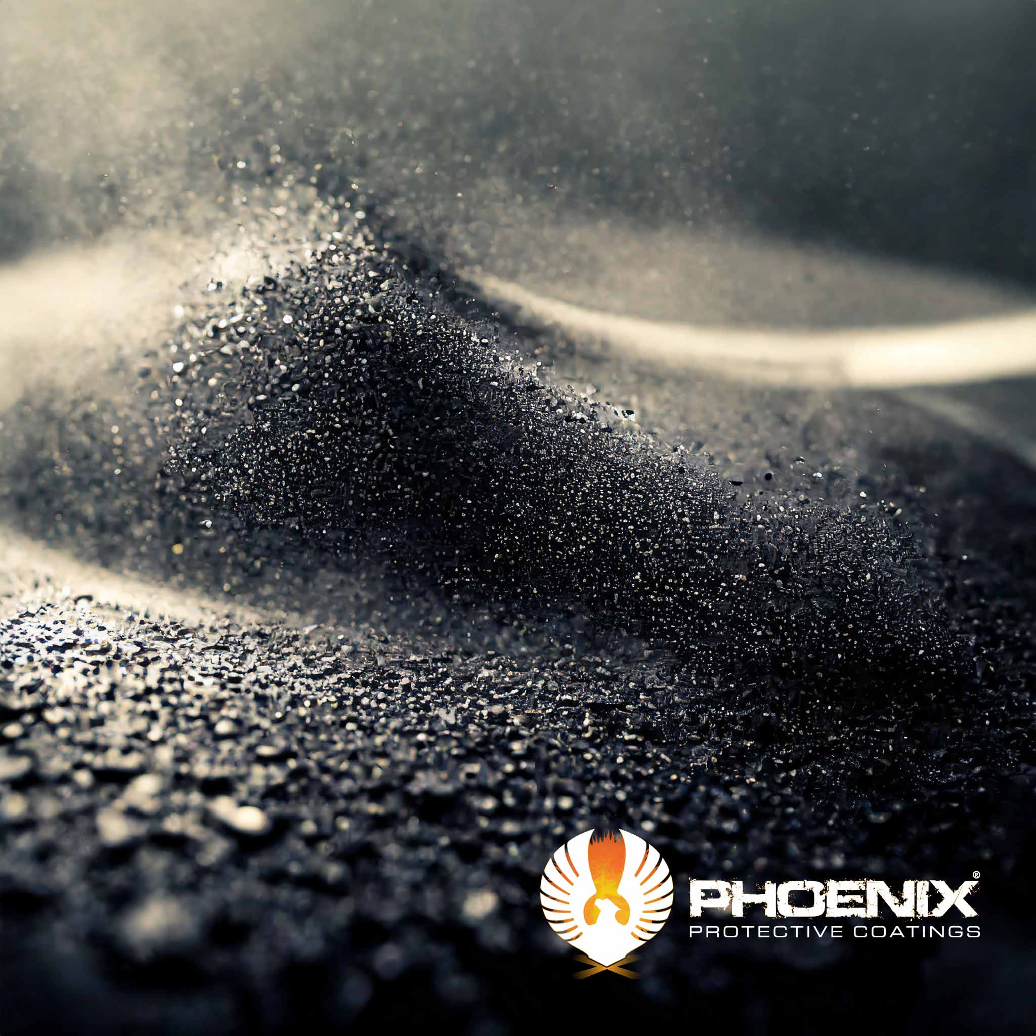 Spray close up